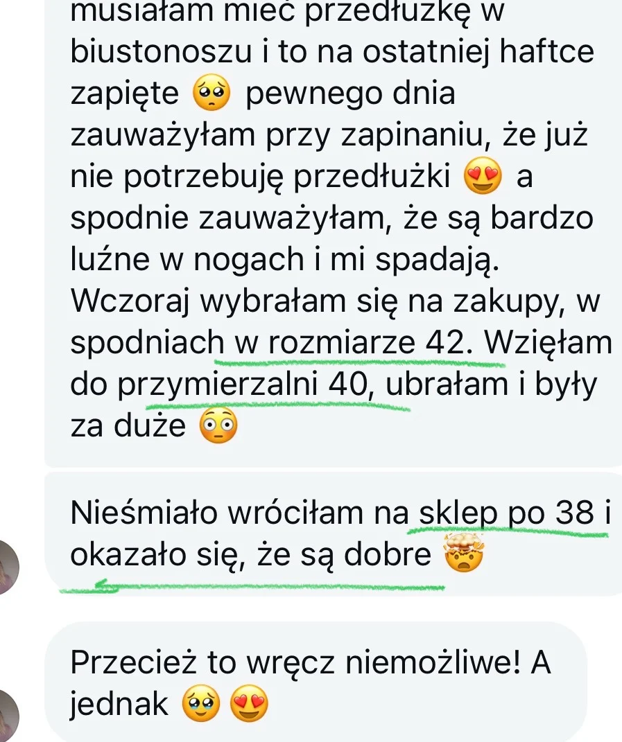 Wiadomość od uczestniczki programu